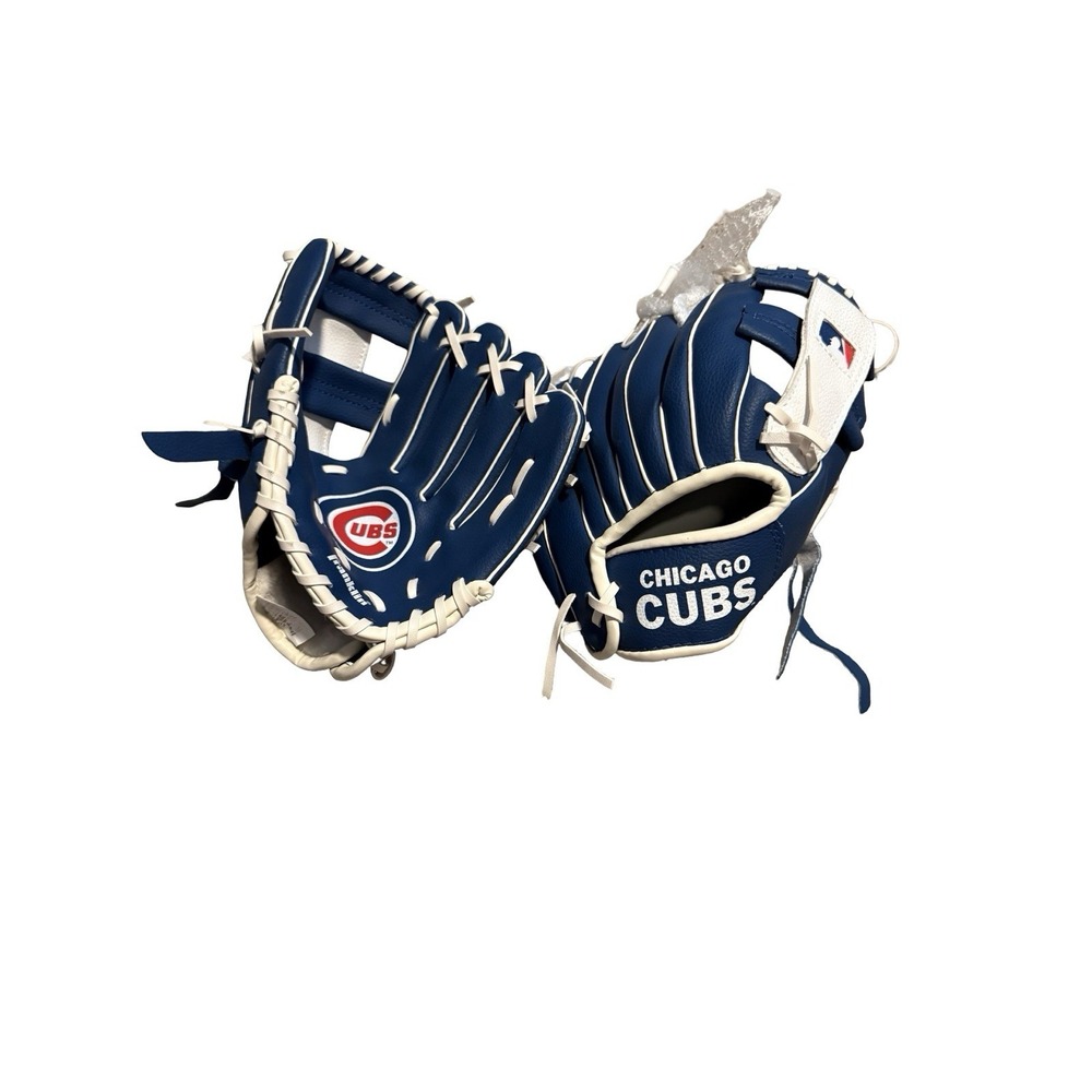 Franklin Chicago Cubs Kids Right Handed Baseball Glove Mit- 7 Inch (2 Pair)